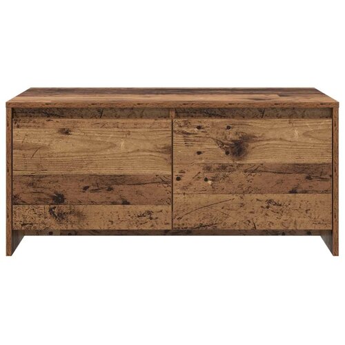 Stolić za kavu Drvo hrasta 90 x 50 x 41.5 cm Konstruirano drvo - Staro drvo Slike