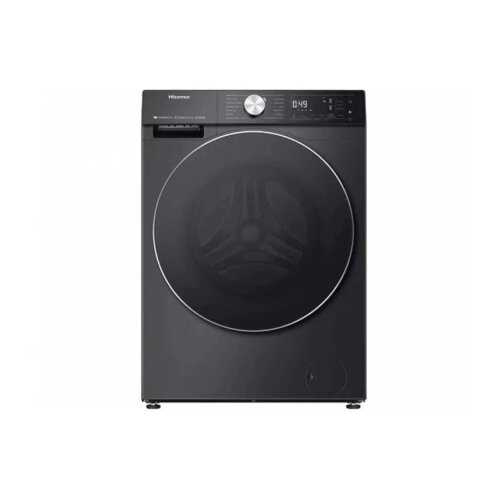 Mašine za pranje i sušenje Hisense Durable inverter motor Kapacitet pranja do 105 kg sušenja do 6 kg 1400 obrtaja LED ekran Auto Dosing A / D en razred Steam Wash WiFi konekcija ConnectLiFe dubina 59 cmCrna boja WD 5S1045 BB Slike