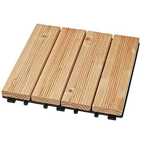 RETTENMEIER drvena klik ploča (duglazija, 30 x 30 x 3 cm, pakiranje od 4 komada)