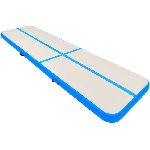  Strunjača na napuhavanje s crpkom 700 x 100 x 15 cm PVC plava Slike