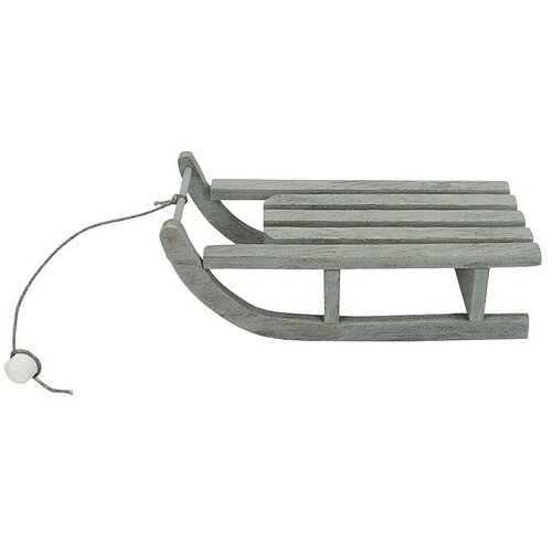  Okrasek za božično drevo Sanke (Les, 12 cm) Cene