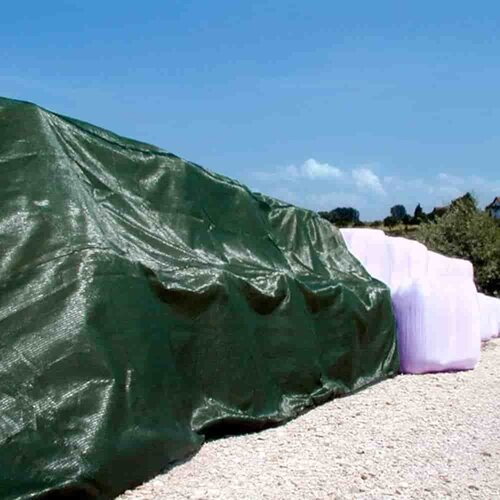 KLASEBO Zelena Za&scaron;čitna Mreža za Bale 10x25 m - UV stabilna in vremensko odporna, (5000090369) Cene