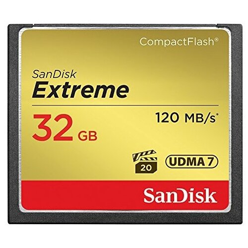 San Disk CARD 32GB Extreme CompactFlash Speicherkarte&amp;quot; Slike