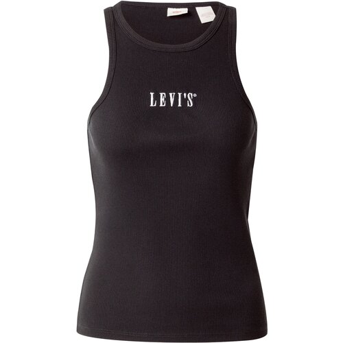 Levi's Top 'GEMINI' crna / prljavo bijela Cene