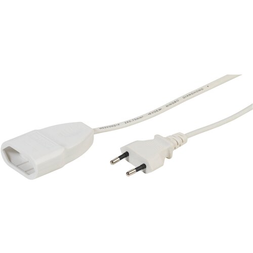 Vivanco Euro produžni kabel bijeli 5m s Slike