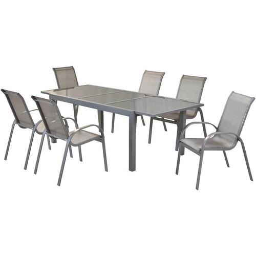 Gardenson Vrtna Garnitura Amalfi, 7-Delno, Rjava Slike