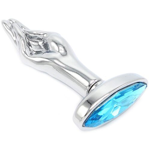 Kiotos Fist Butplug Blue Gem S Slike