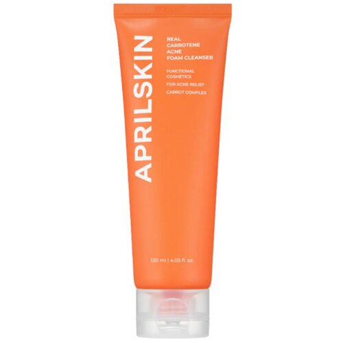 APRIL SKIN Real Carrotene Acne Foam Cleanser 120gr Slike