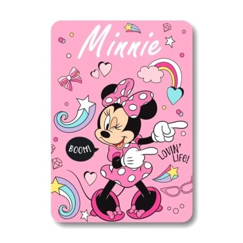  dekica celoletna Minnie Mouse pink Slike