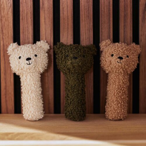Jollein Ropotuljica Teddy Bear Biscuit Slike