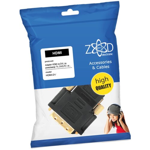 Zed Electronic elektronski adapter HDMI v DVI - HDMI-DV Slike