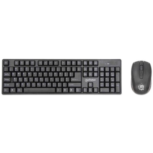  Tastatura+miš Wireless Manhattan 178990 YU, crna Cene