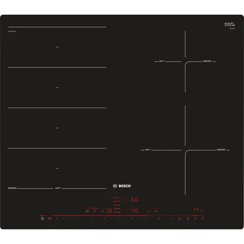 Bosch indukcijska pločaSerie 8|, 60 cm, bez okvira, FlexIndZone, DirectSelect Premium, ES