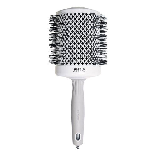 Olivia Garden Belgija expert blowout shine white&grey četka 80mm Cene