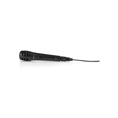 Nedis MPWD15BK Karaoke , 6.35mm -75 dB+/-3dB Sensitivity, 80 Hz-12 kHz, 5.0m mikrofon Slike