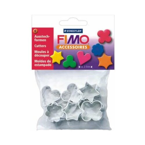  Set kalupi za glinu FIMO - 6 komada (metalni kalupi) Slike