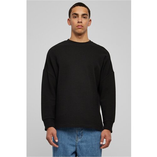 Urban Classics Naps Interlock Crew black sleeve pattern Slike