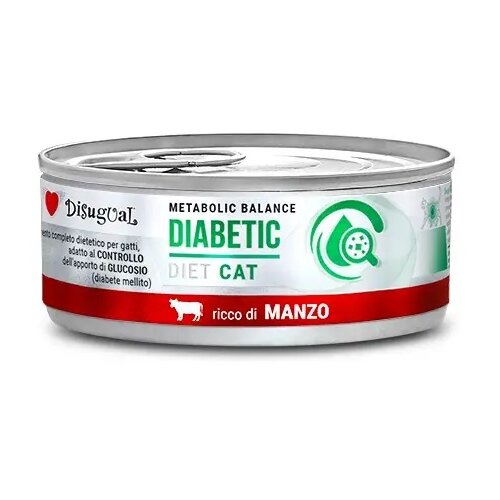 Disugual Disigual veterinarska dijeta za mačke konzerva Diabetic - Beef 85g Cene