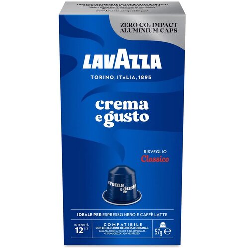 Lavazza crema e gusto classico nespresso kompatibilne 10 kapsula Slike