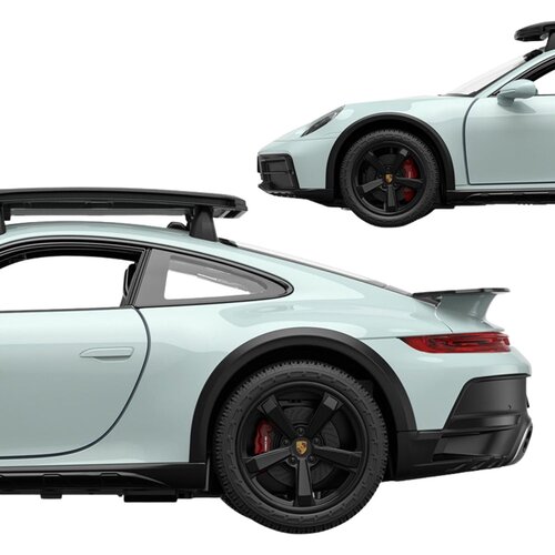  Licencirani auto na daljinsko upravljanje Porsche 911 Dakar Rastar 1:14 - tirkizna Slike