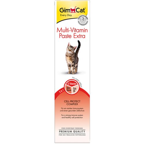 Gimcat Multi-Vitamin-Extra pasta za mačke - 200 g Slike