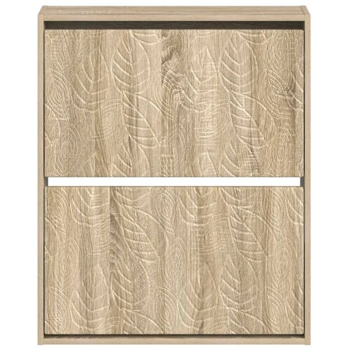  Ormar za cipele na zidu DELFT 71 x 17 x 86 cm Konstruirano drvo - Hrast sonoma Slike