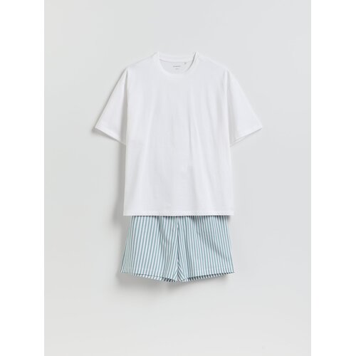 Reserved MEN`S PYJAMA - krem Slike