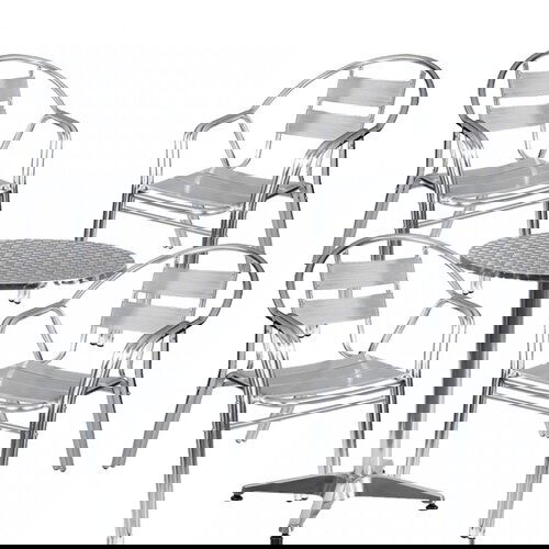 Haus Baštenska garnitura Alu 4 stolice Cene