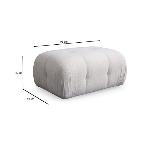 Atelier Del Sofa Tabure Petite, 95x65x75cm, Bijela Cijene