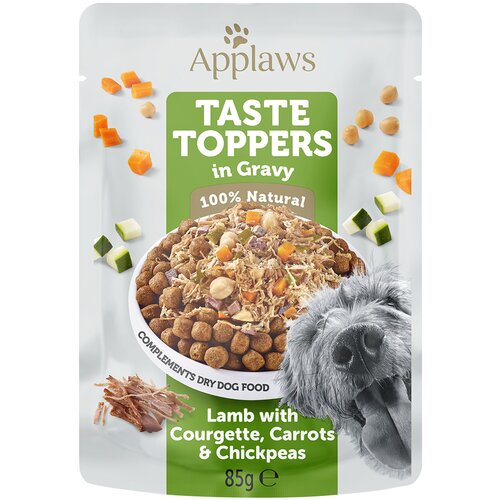 Applaws Taste Toppers u umaku 12 x 85 g - Janjetina, mrkva, tikvica i slanutak Slike