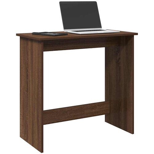 vidaXL Radni stol boja smeđeg hrast 80x40x75 cm od konstruiranog drva Cijene