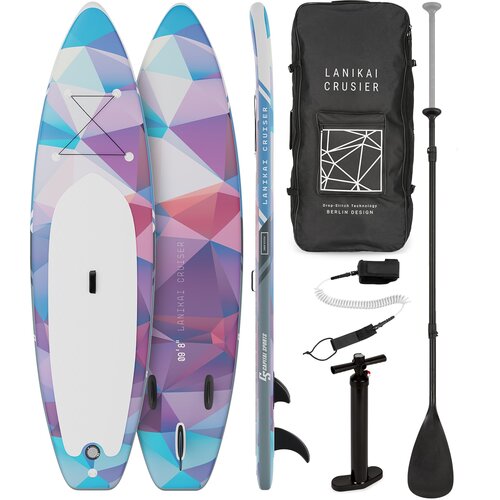 Capital Sports Lanikai Cruiser 9.8, napihljivi paddleboard, set s SUP desko, 305 × 77 × 10 Cene