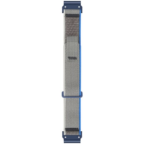 INF Najlonski pa&scaron;ček za uro za Garmin Fenix 5x/6x/7X/8 51 mm Blue + Grey 22 mm, (21624582) Cene