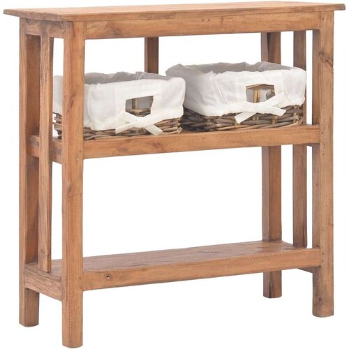  Konzolni stol od masivnog obnovljenog drva 69 x 28 x 70 cm Slike