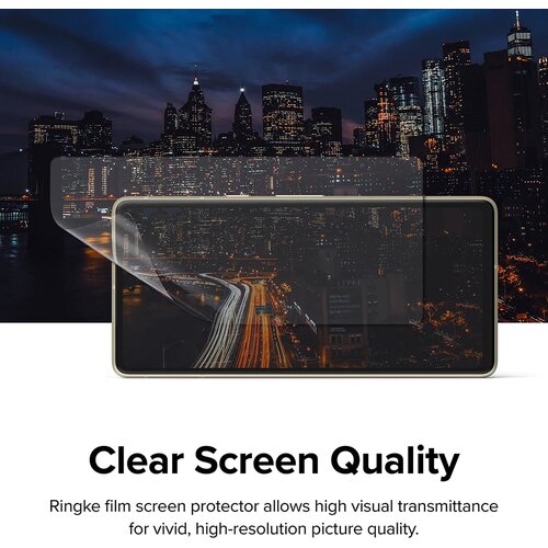 Ringke Dual Easy Full (2 kosa) za Google Pixel 7 &amp;ndash; Clear Slike