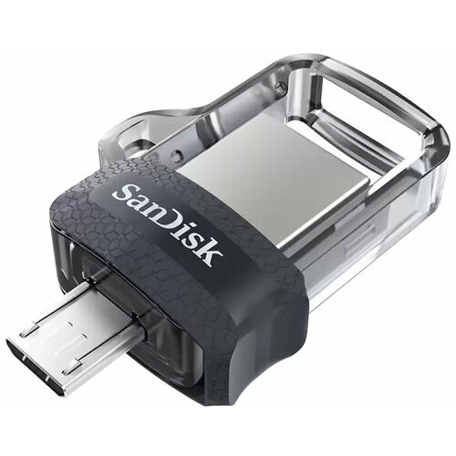 Sandisk dual drive usb ultra 128B m3.0 grey&silver 89805 Slike