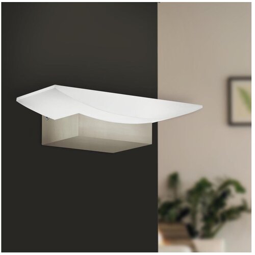 Eglo Metrass zidna/1, led, 5,6w, 680lm, nikl-mat/bijela Cene