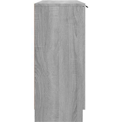 VidaXL komoda boja sivog hrasta sonome 90,5x30x70 cm konstruirano drvo Slike