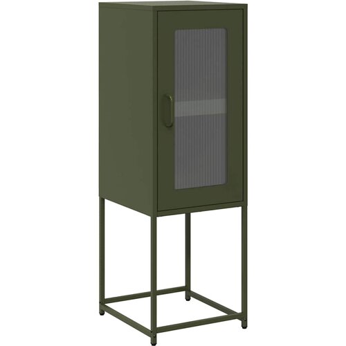 Maison Chic Komoda - Predalnik Olive Green 36x39x107 cm Hladno valjano jeklo, (21721257) Cene