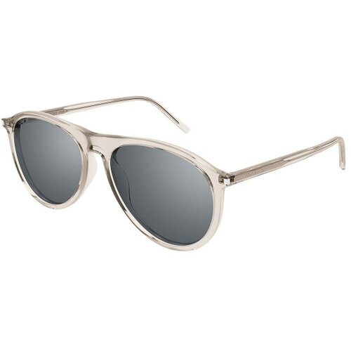 Saint Laurent SL667 003 ONE SIZE (56) Bež/Srebrna Slike