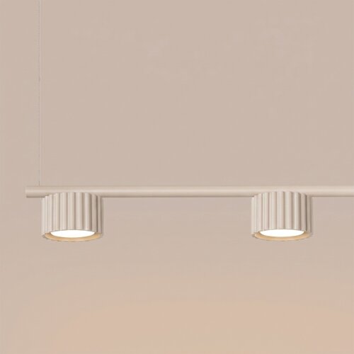 Sollux SL.2697 - Luster na sajli AURA 4xGX53/10W/230V krem boje Slike