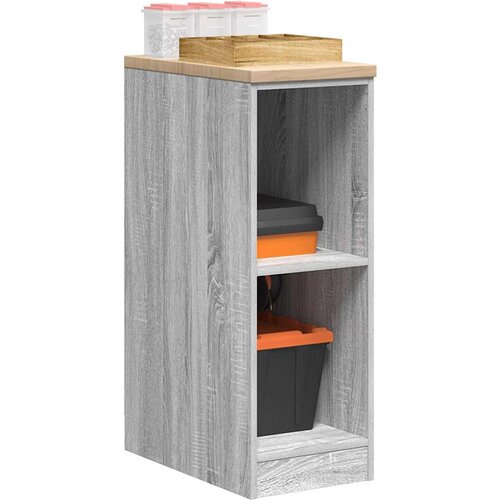 vidaXL Garažni ormar za odlaganje 30x51x85 cm masivne borovine Cijene
