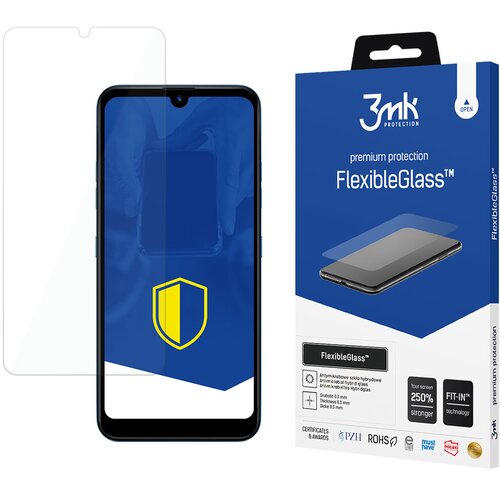3mk Zaštitno hibridno staklo FlexibleGlass za LG Q60 - Prozirna Cene