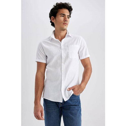 Defacto Slim Fit Polo Neck Short Sleeve Shirt Slike