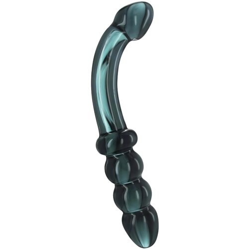 Prisms Erotic Glass Dildo iz stekla Hamsa Smoky Jade Cene