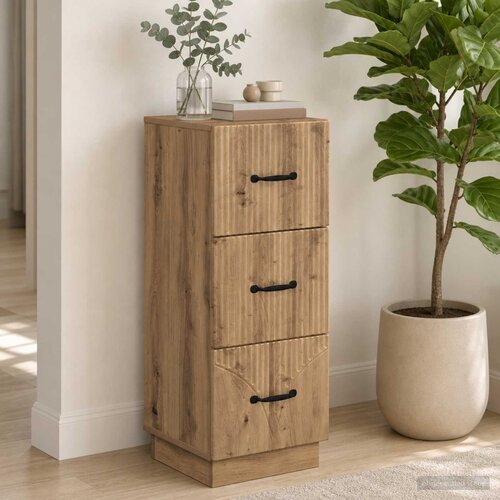  Ormar s ladicama 33 x 34,5 x 87 cm Konstruirano drvo Slike