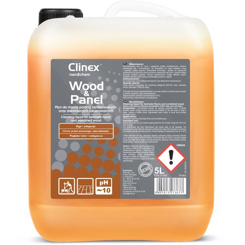 Clinex Wood-Panel 5L tekočina za či&scaron;čenje lesenih tal, (21389363) Cene