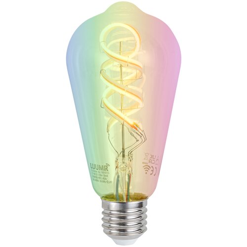 LUUMR Pametna LED žarnica E27 z zatemnitvijo ST64 prozorno steklo 4W 250LM 2700K+RGB Cene