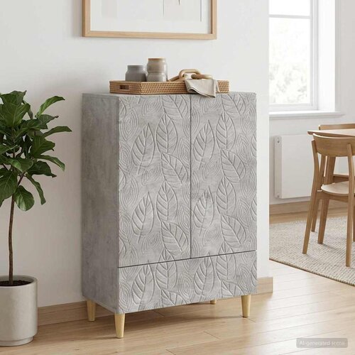  Kreveta Betonska siva 66 x 34,5 x 95 cm Konstruirano drvo Cijene