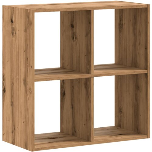Maison Chic Knjižna omara - Knjižni regal artisan hrast 68,5x32x68,5 cm inženirski les, (21724527) Cene